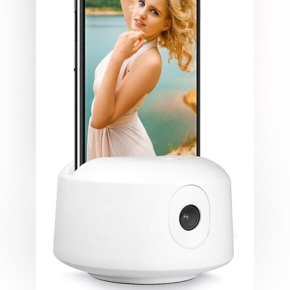Auto Tracking Smart Shooting Holder, 360°Rotation Auto Face Selfie Stick. - Picture 1 of 6